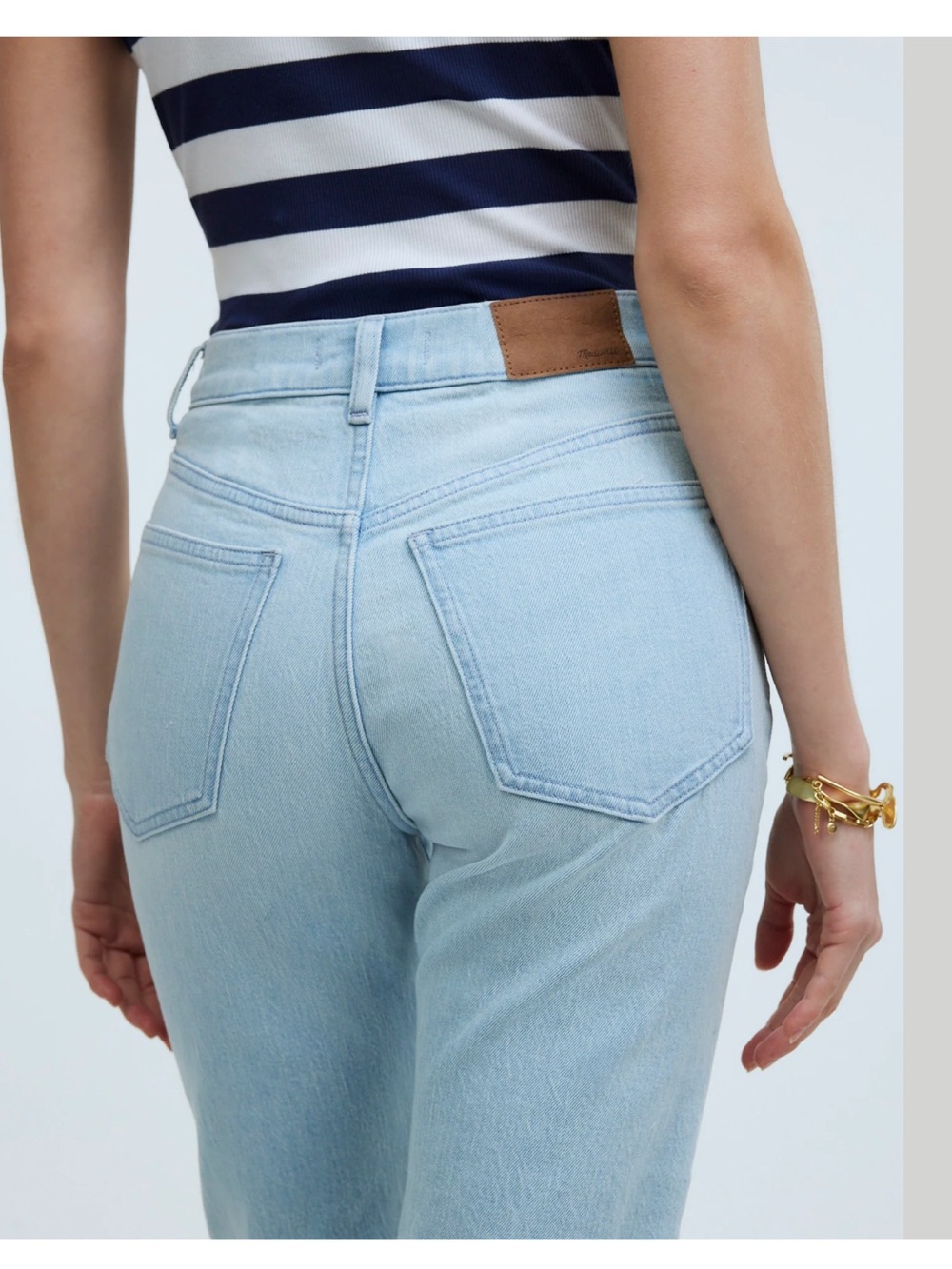 Madewell Light Blue ‘90s Straight Jeans - Picture 3 of 7